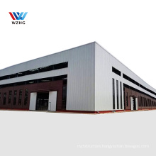 china cheap construction design prefabricated steel structure building warehouse car workshop /steel structure showroom